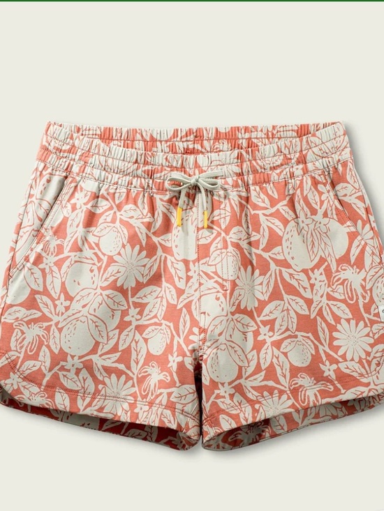 Marsh Wear Pants - MARSH WEAR Floral Print Performance Drawstring Shorts- small NWT